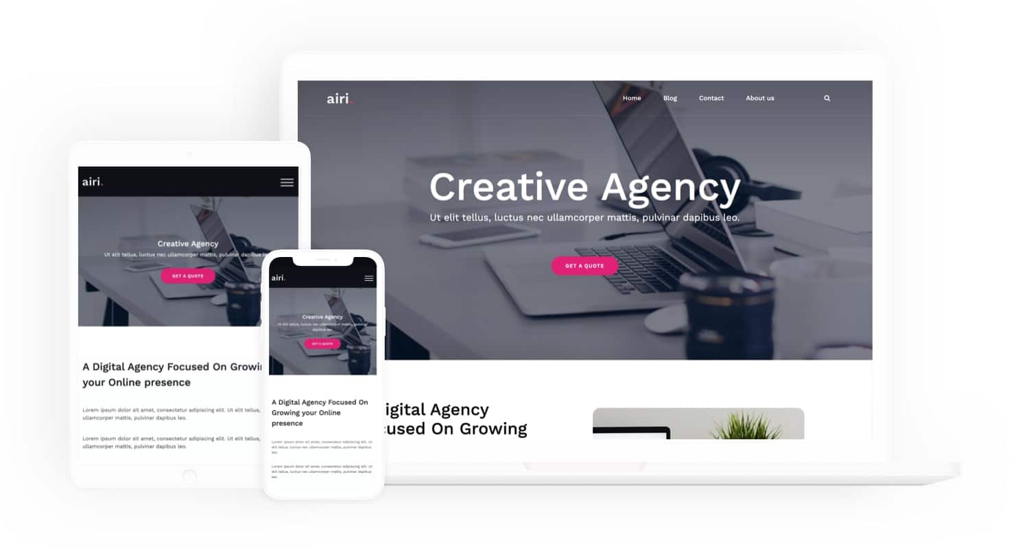 Airi 一款灵活的 WordPress 免费主题