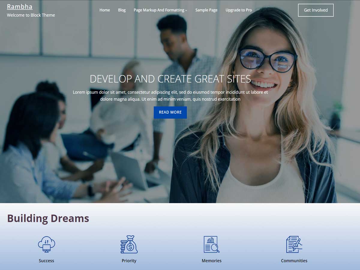 Rambha WordPress 主题