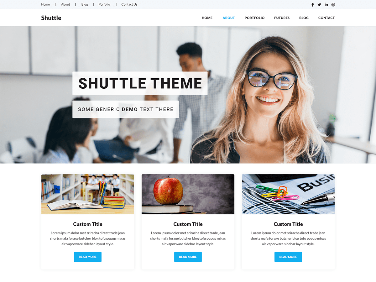 Shuttle eDesign WordPress 主题