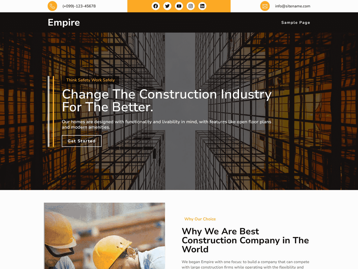 FSE Empire WordPress 主题
