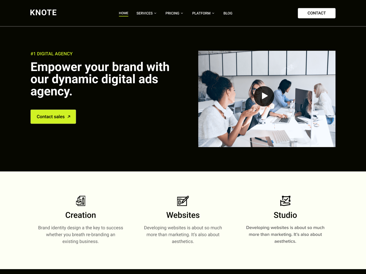 Knote WordPress 主题