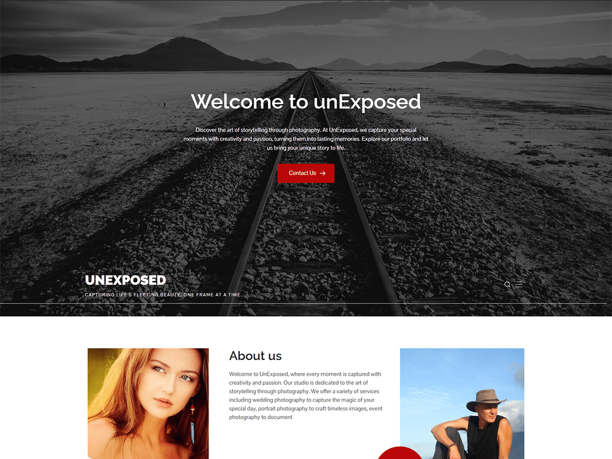 unExposed WordPress 主题