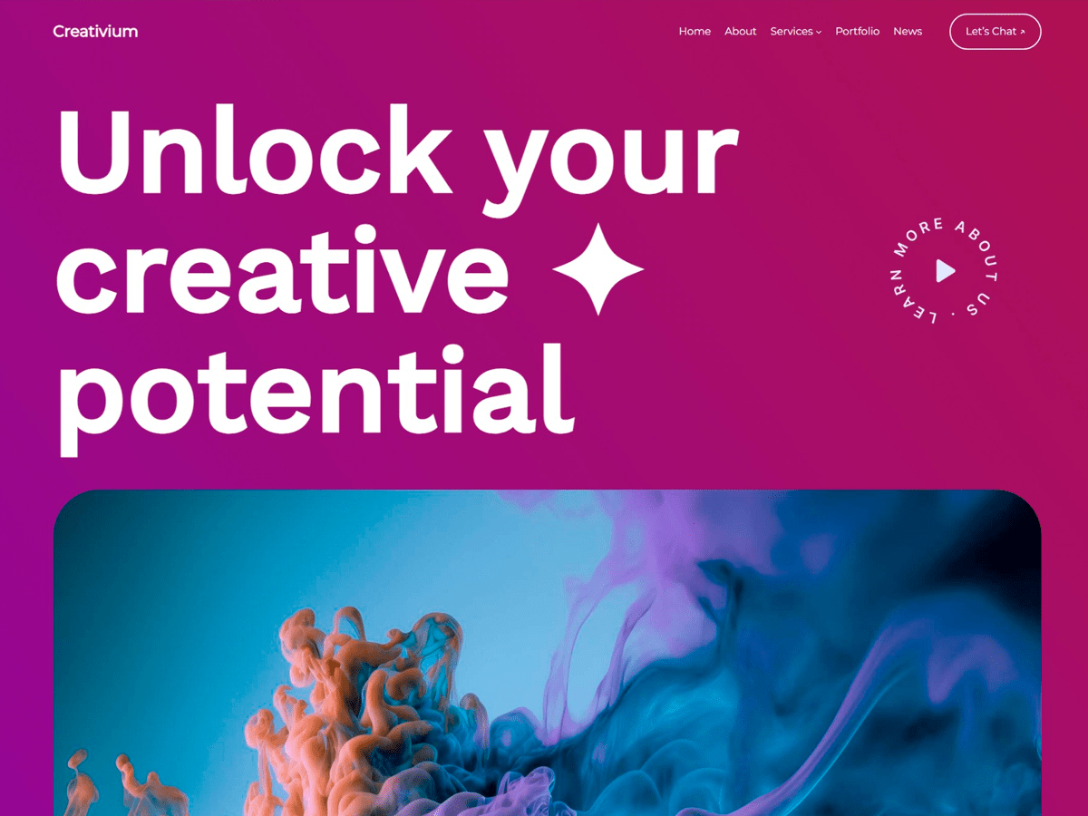 Creativium WordPress 主题