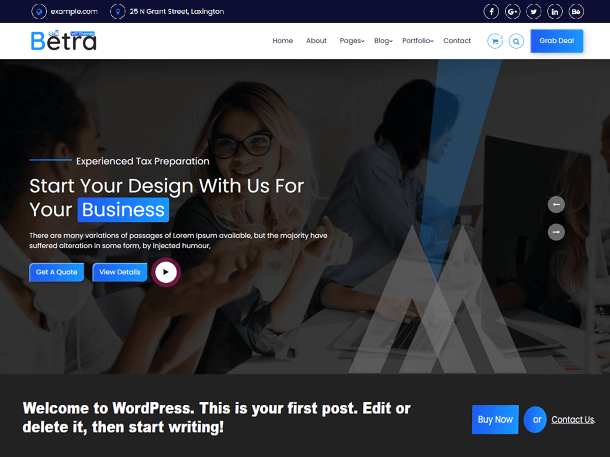 Betra WordPress 主题