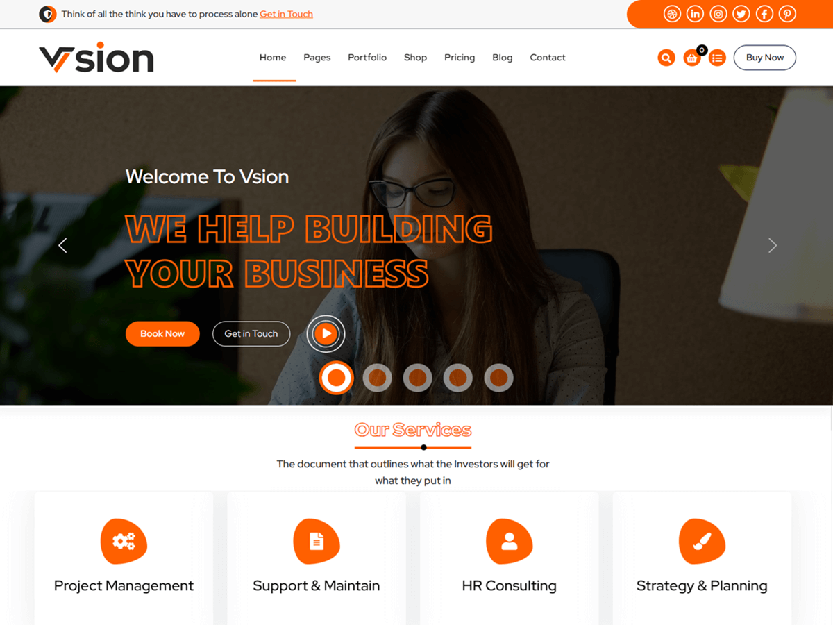 Vsion WordPress 主题