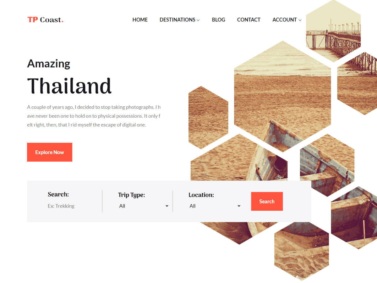 TP Coast WordPress 主题