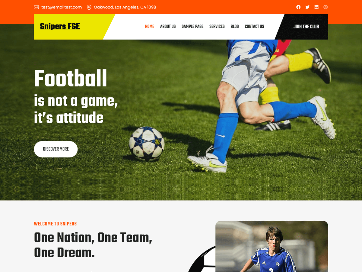 Snipers FSE WordPress 主题