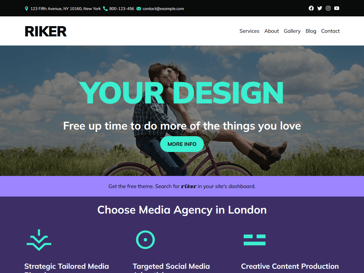 Riker WordPress 主题