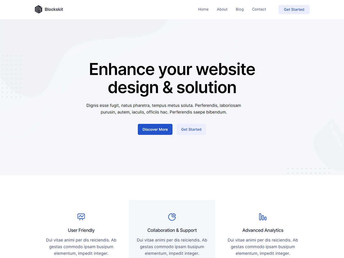 Blockskit WordPress 主题