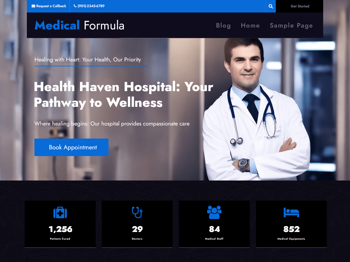 Medical Formula WordPress 主题