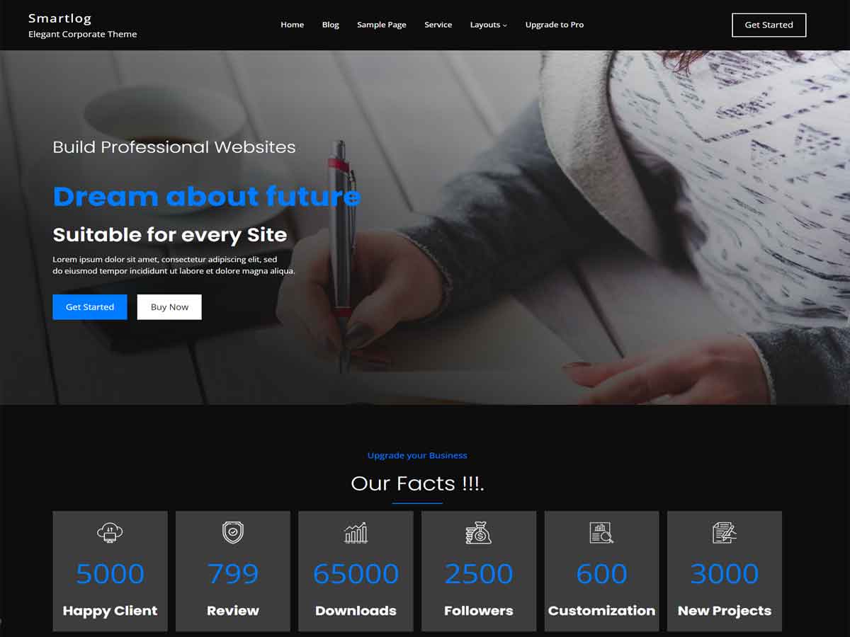 Smartlog WordPress 主题