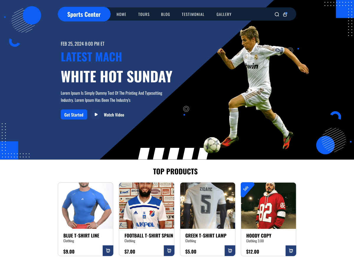 Football Coach Club WordPress 主题