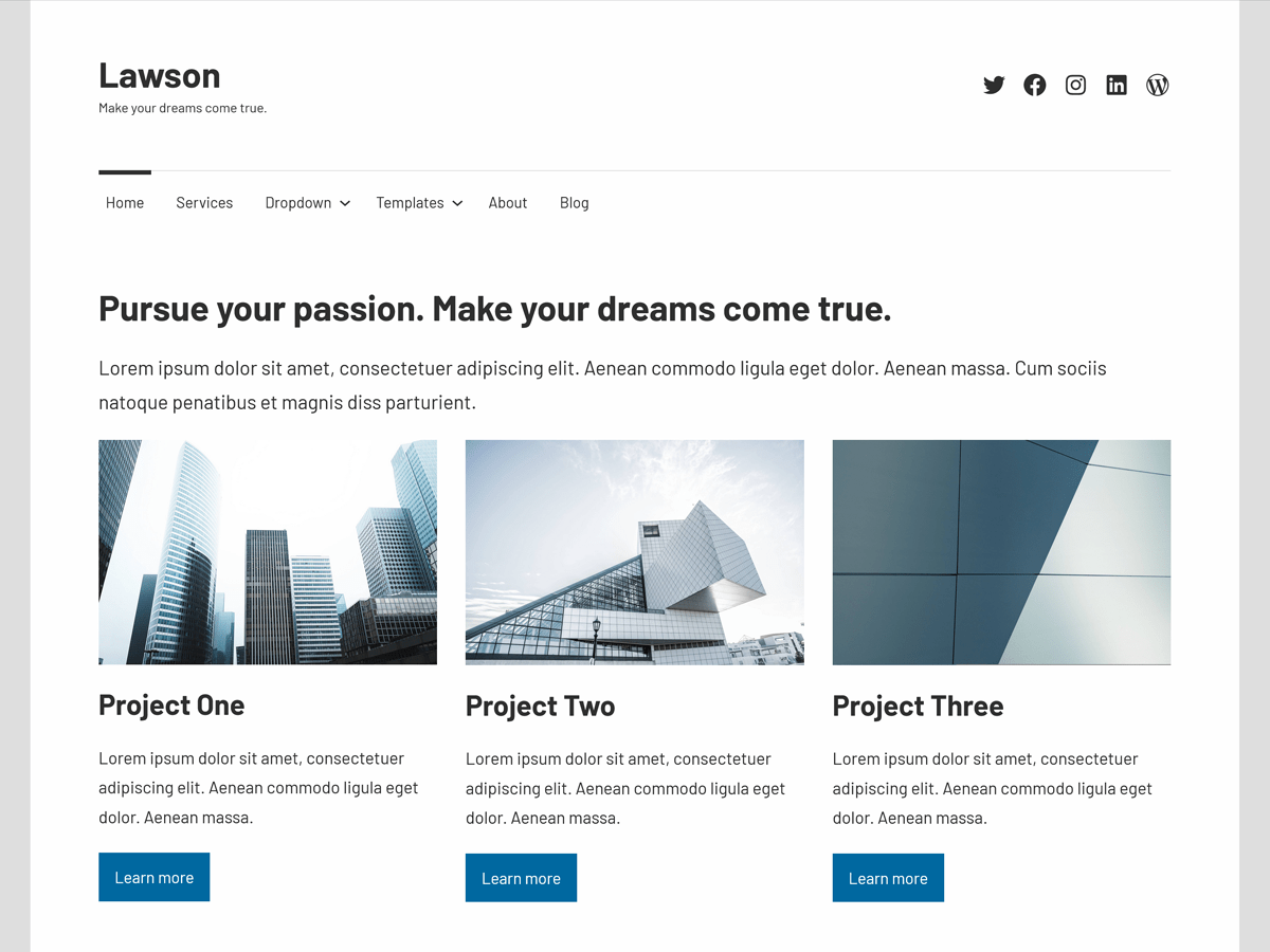 Lawson WordPress 主题