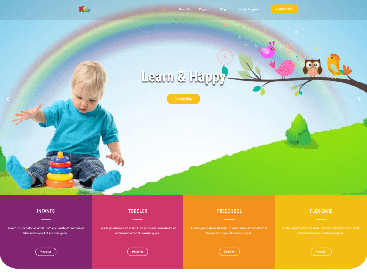 Kidsi Pro WordPress 主题