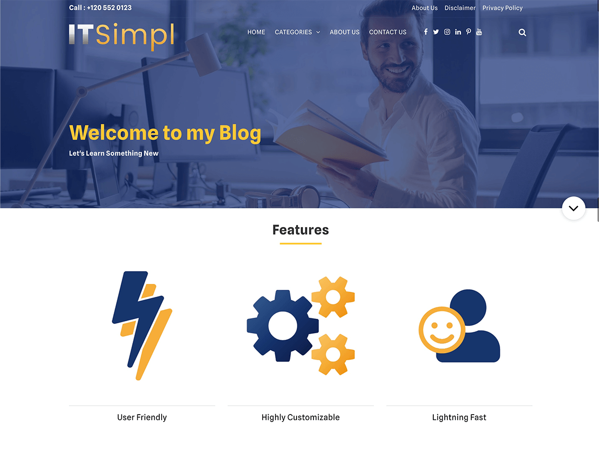 IT Simpl WordPress 主题