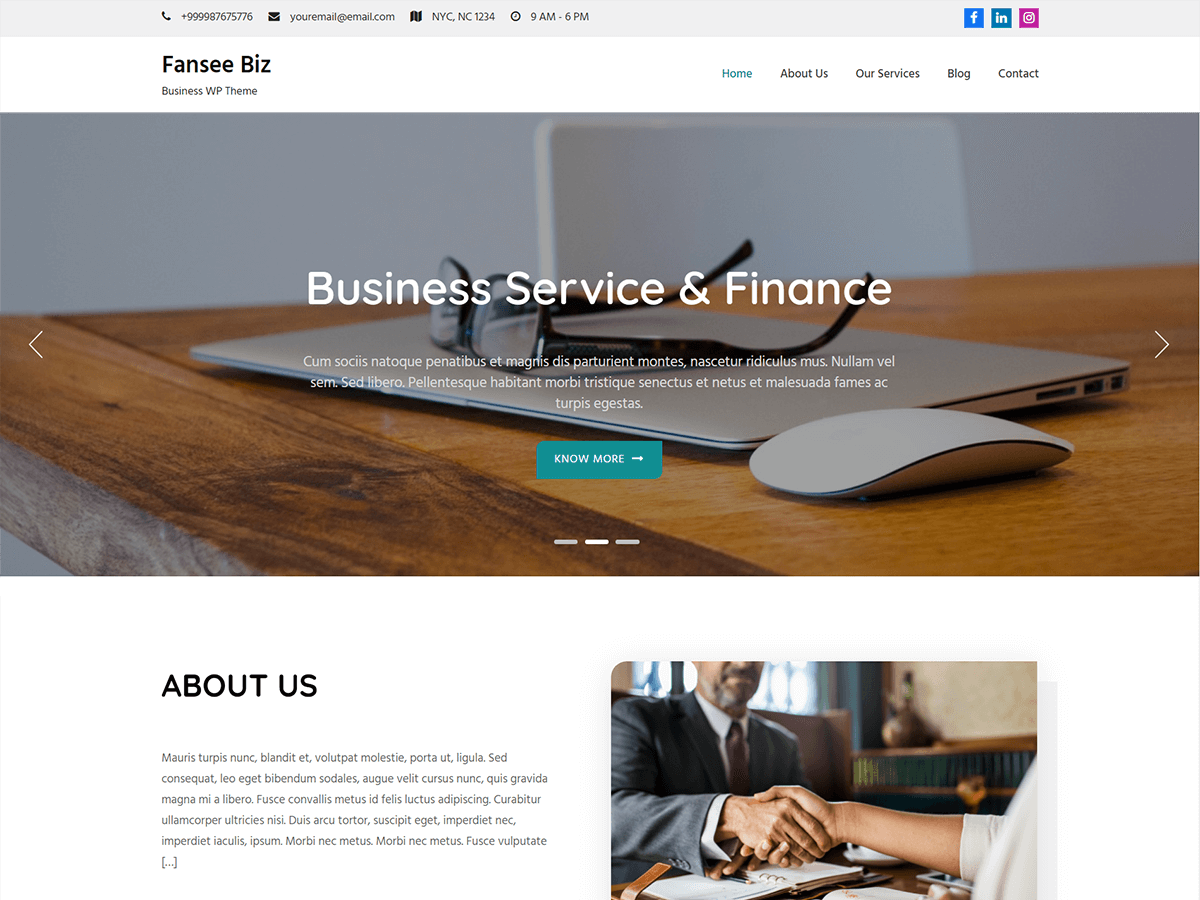 Fansee Biz WordPress 主题
