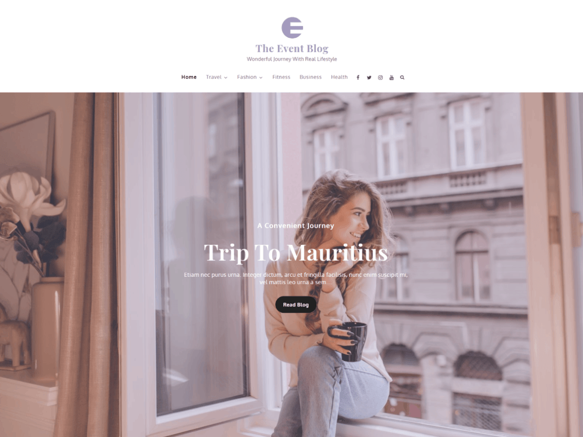 The Event Blog WordPress 主题