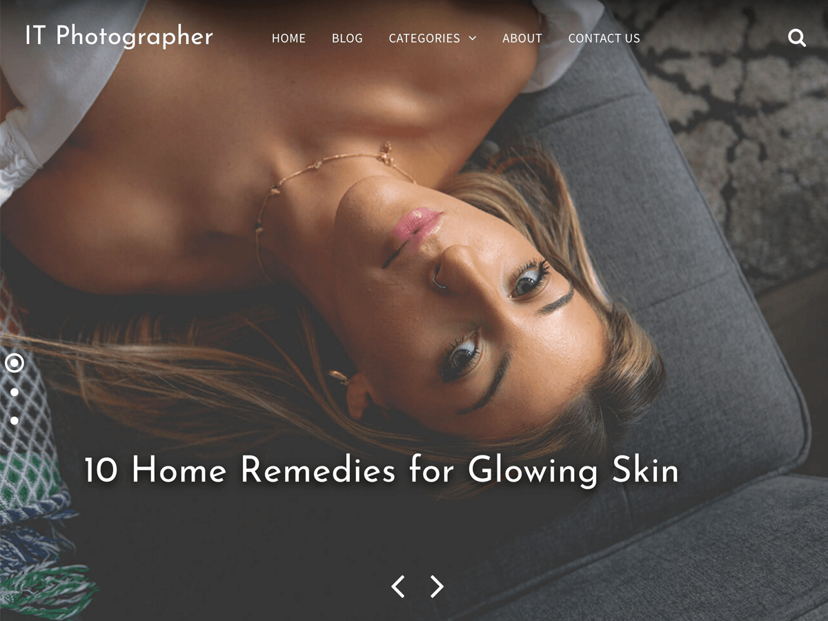 IT Photographer WordPress 主题