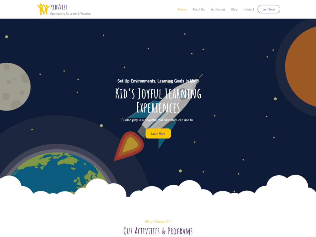 KidsVibe WordPress 主题
