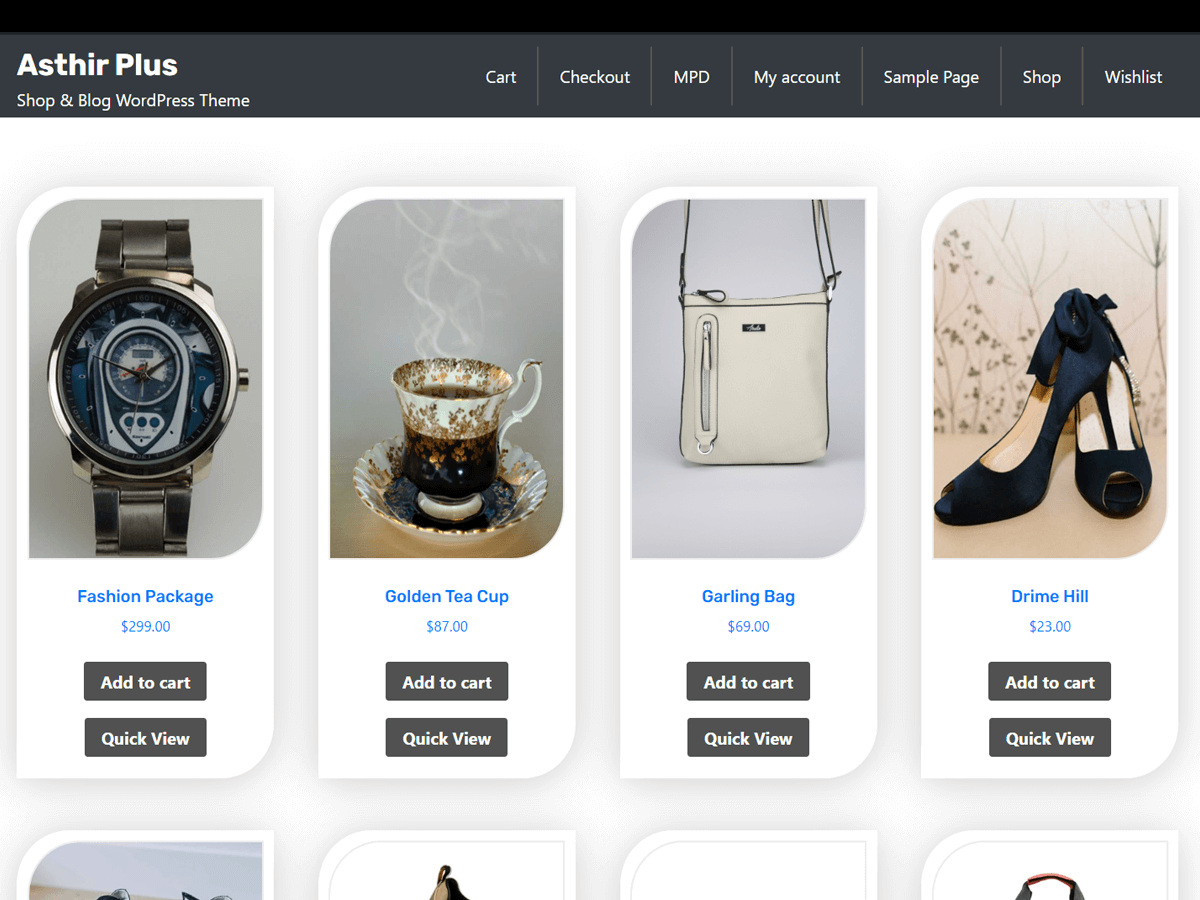 Asthir Plus WordPress 主题