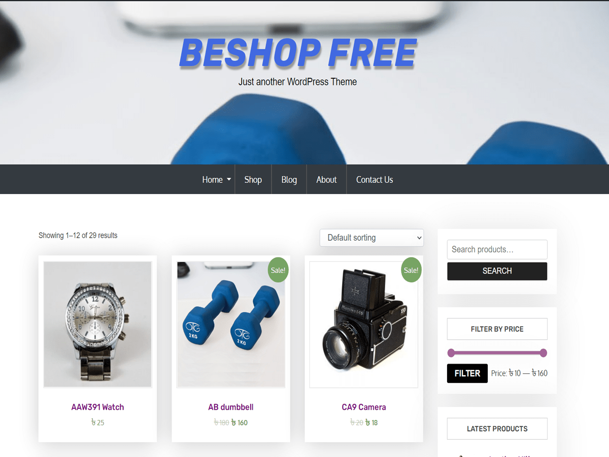 Beshop Free WordPress 主题