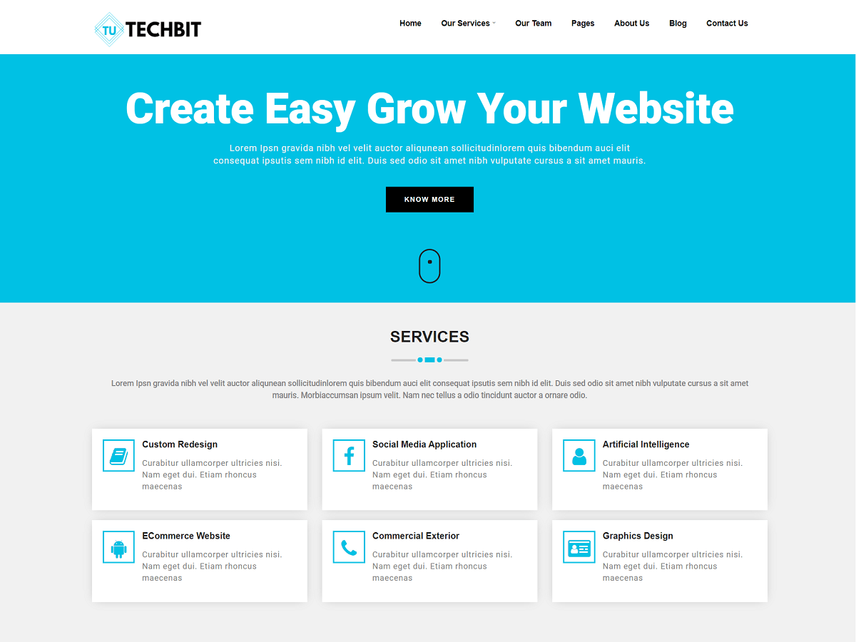 Techbit WordPress 主题