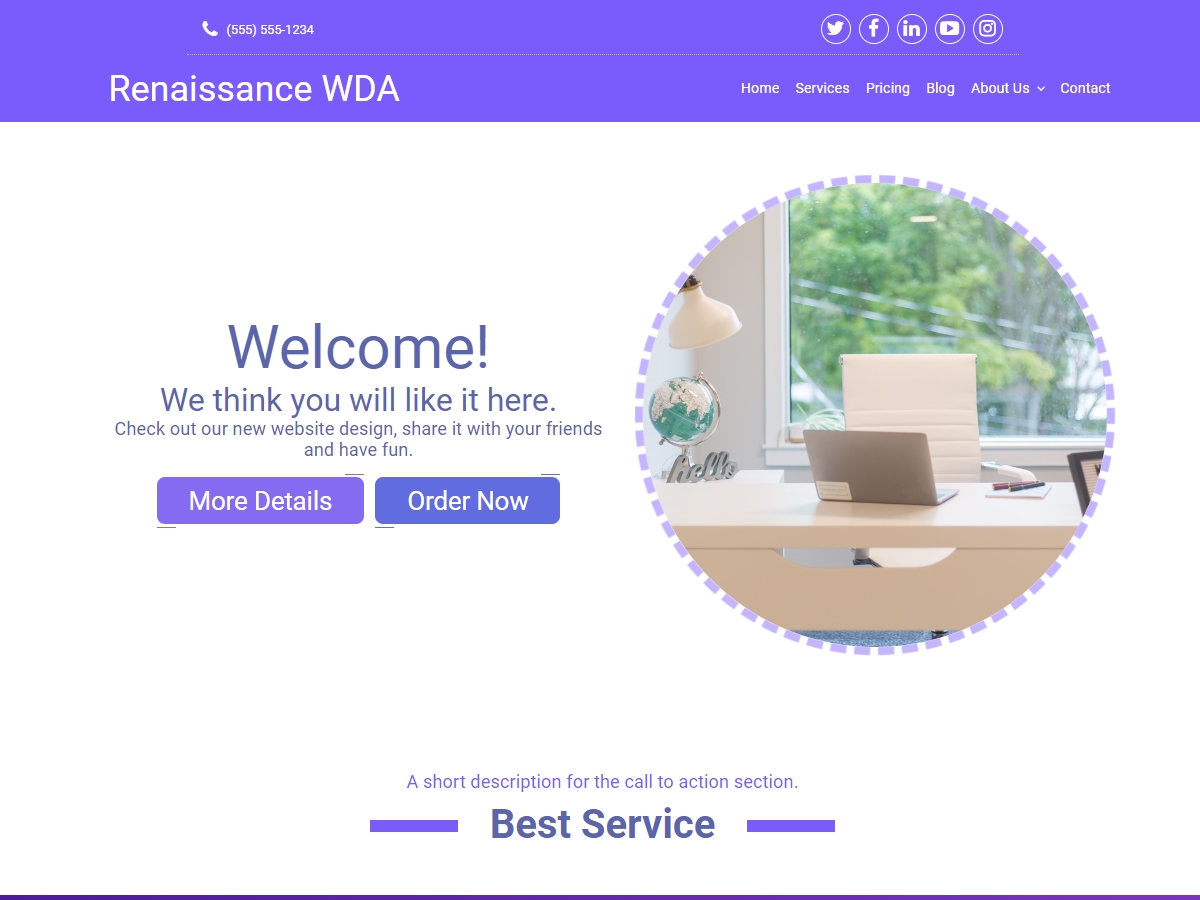 Renaissance WDA WordPress 主题
