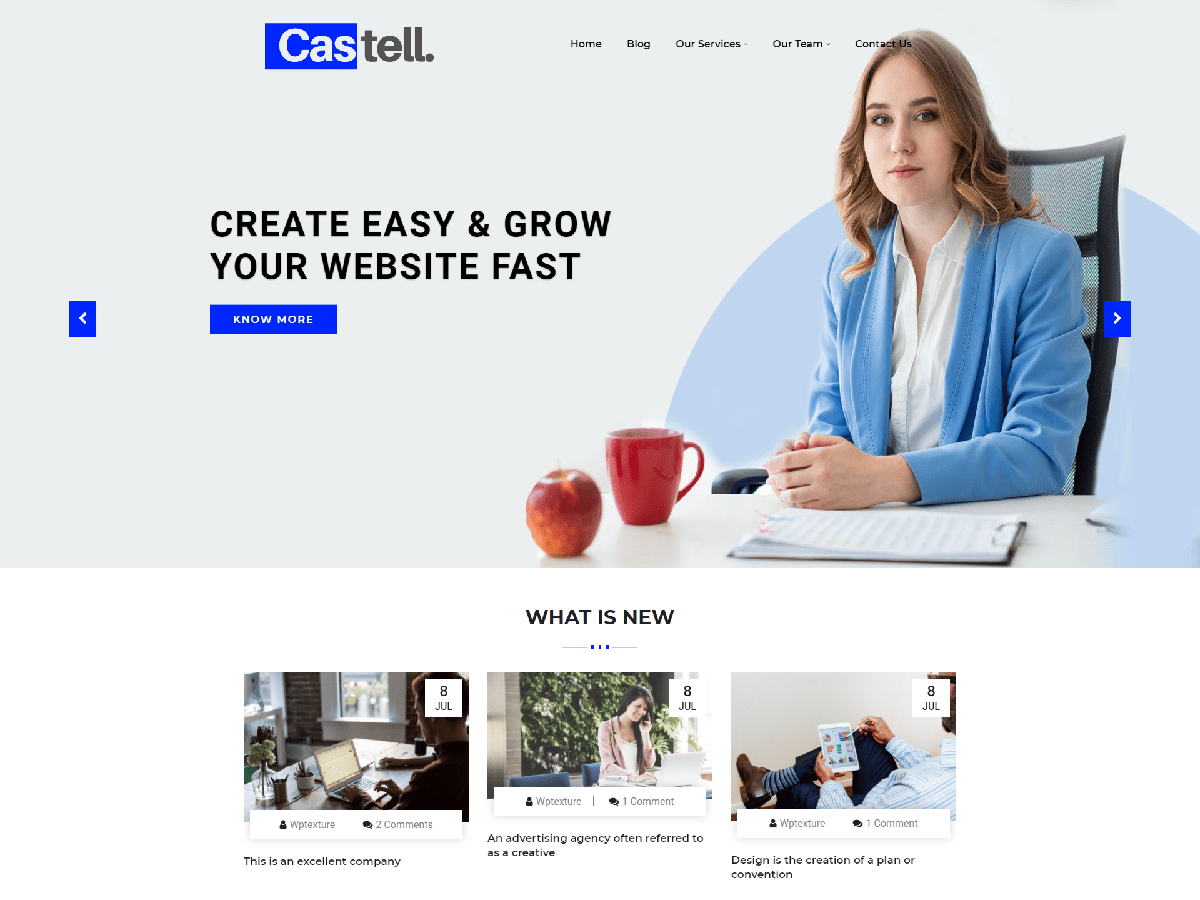 Castell WordPress 主题