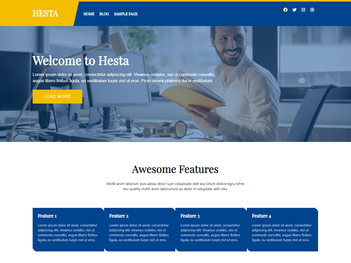 Hesta WordPress 主题