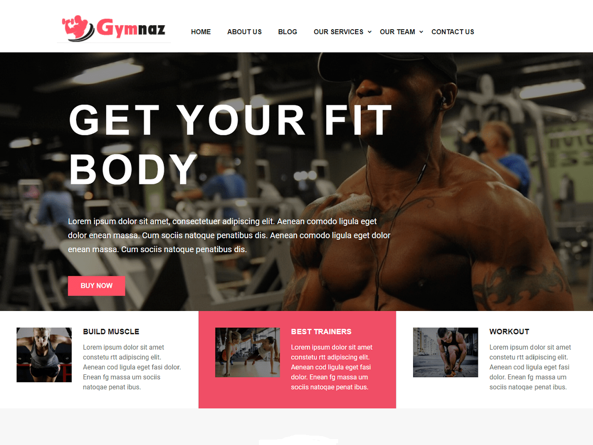Gymnaz WordPress 主题