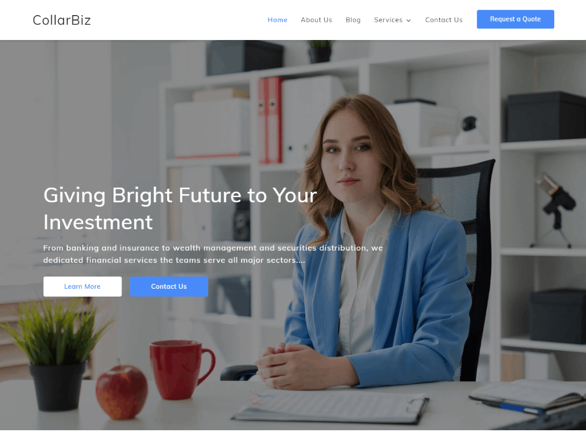 CollarBiz WordPress 主题