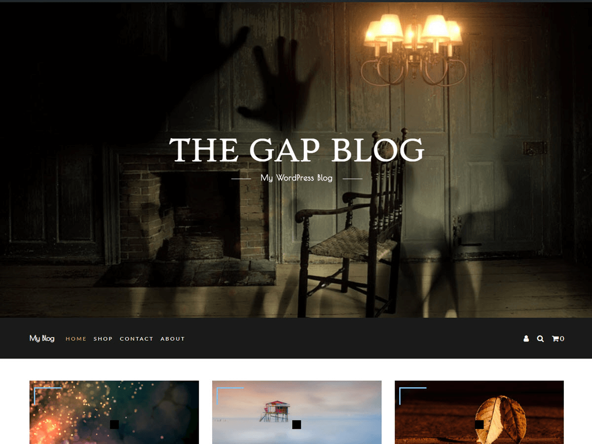 The Gap WordPress 主题