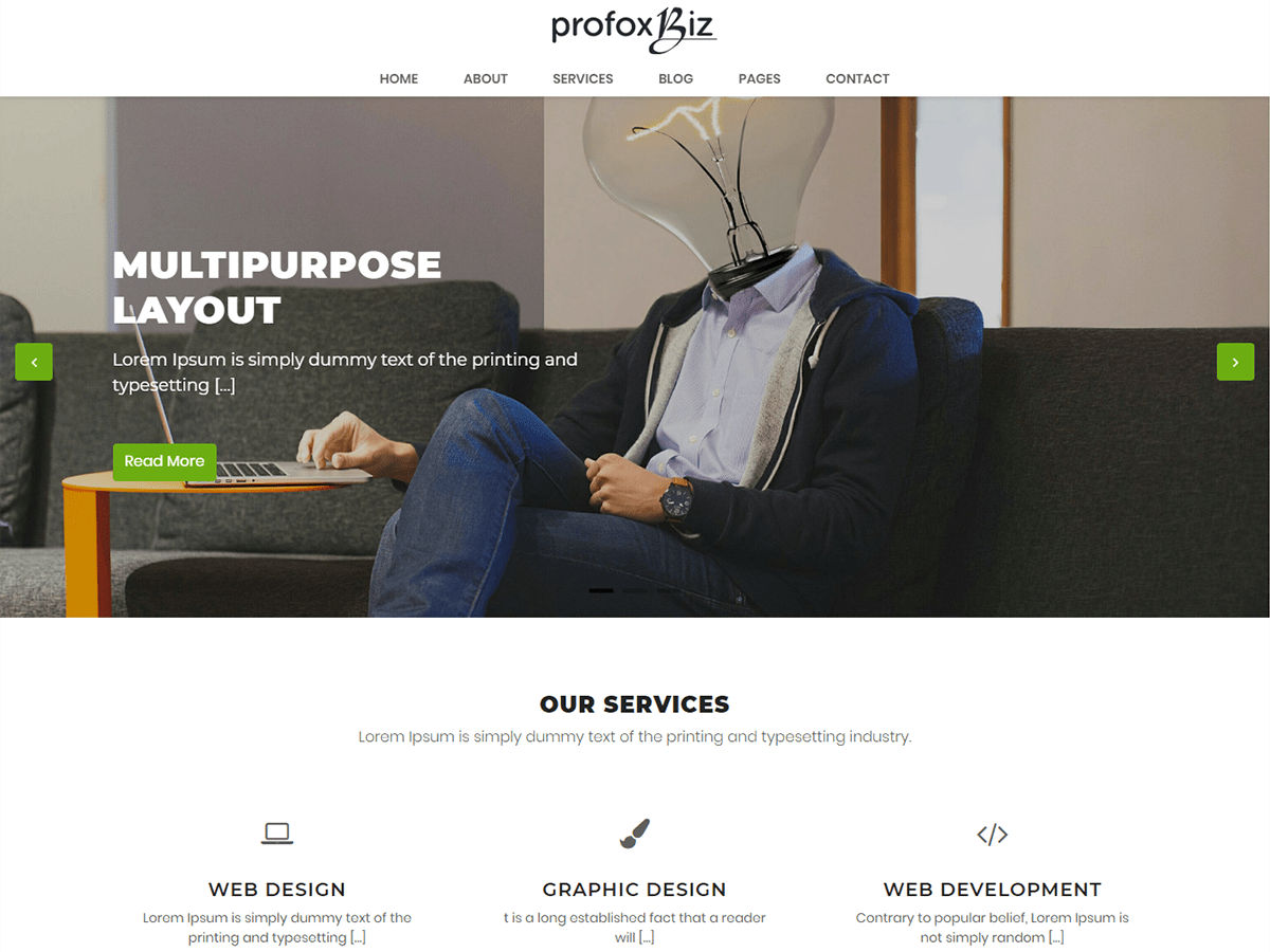 profoxbiz WordPress 主题