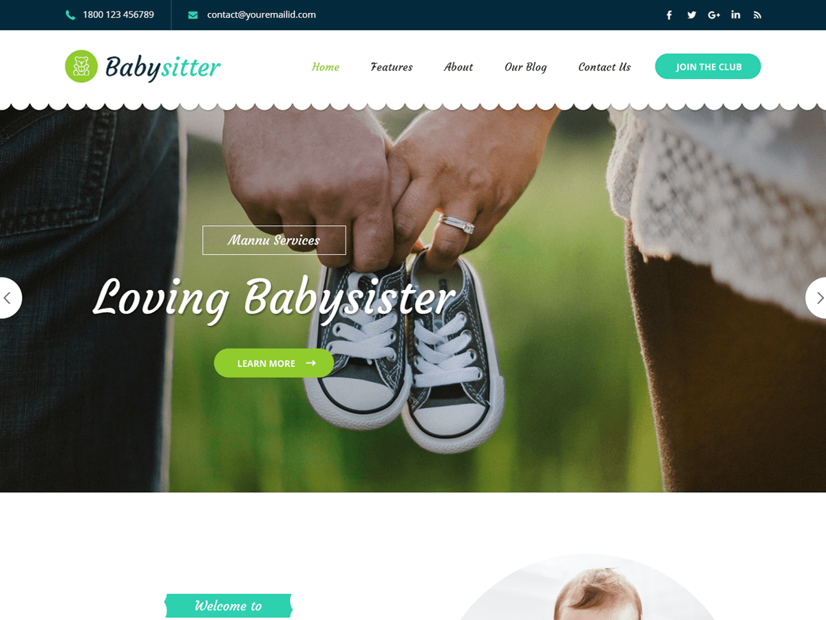 Babysitter Lite WordPress 主题