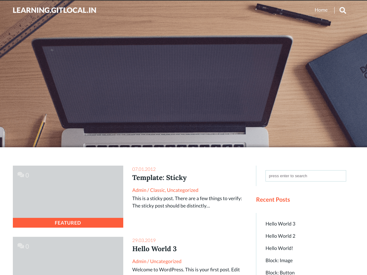 Shiny Blog WordPress 主题