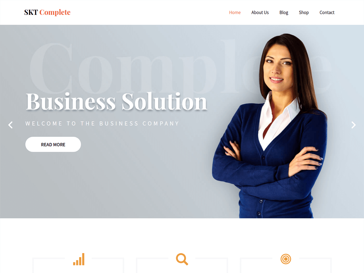 SKT Complete WordPress 主题