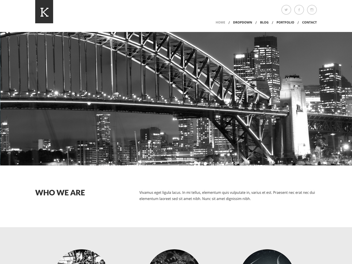 Kimbo Lite WordPress 主题