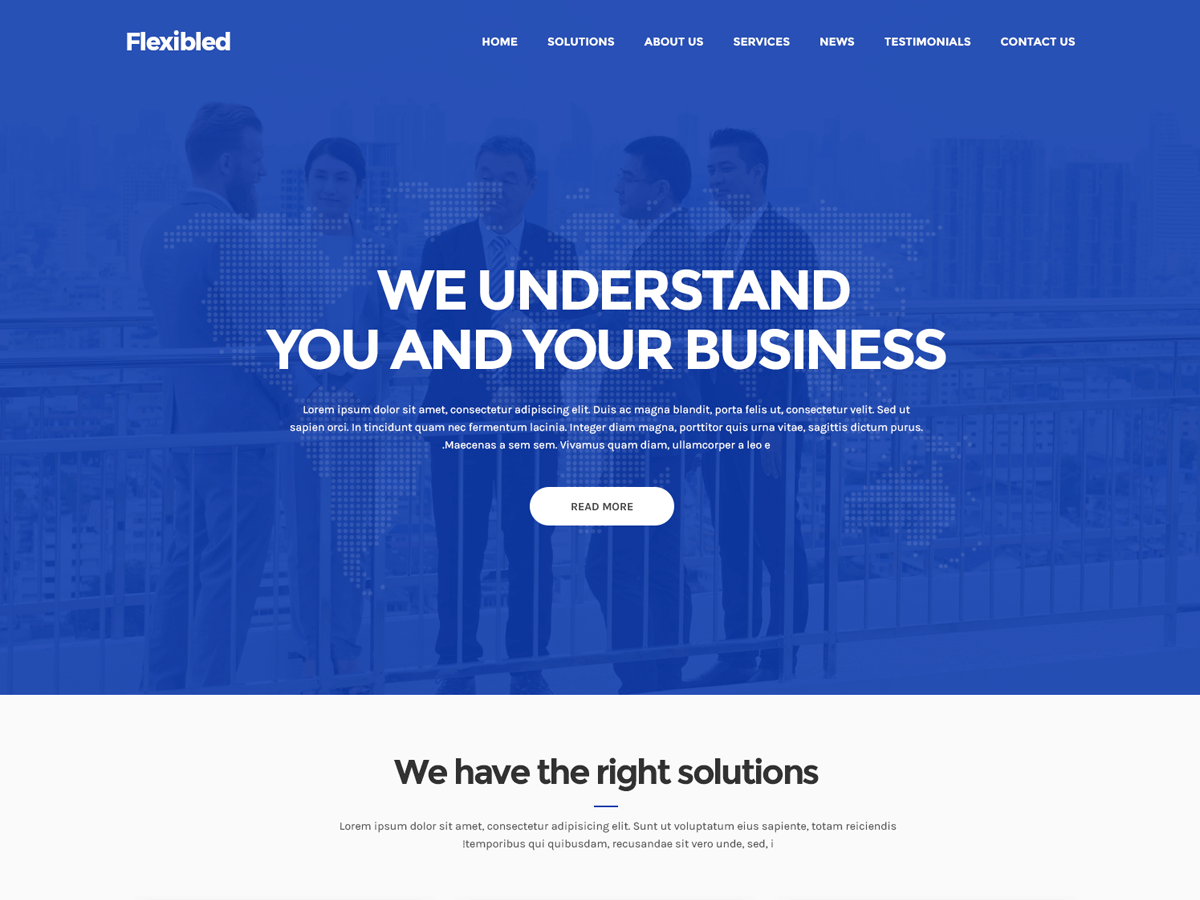 Flexibled WordPress 主题