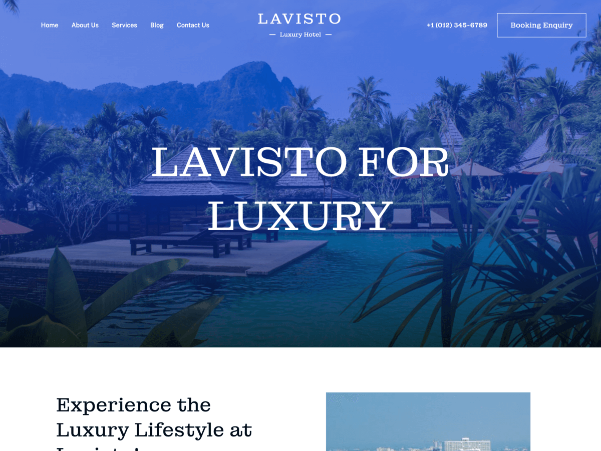 Lavisto WordPress 主题