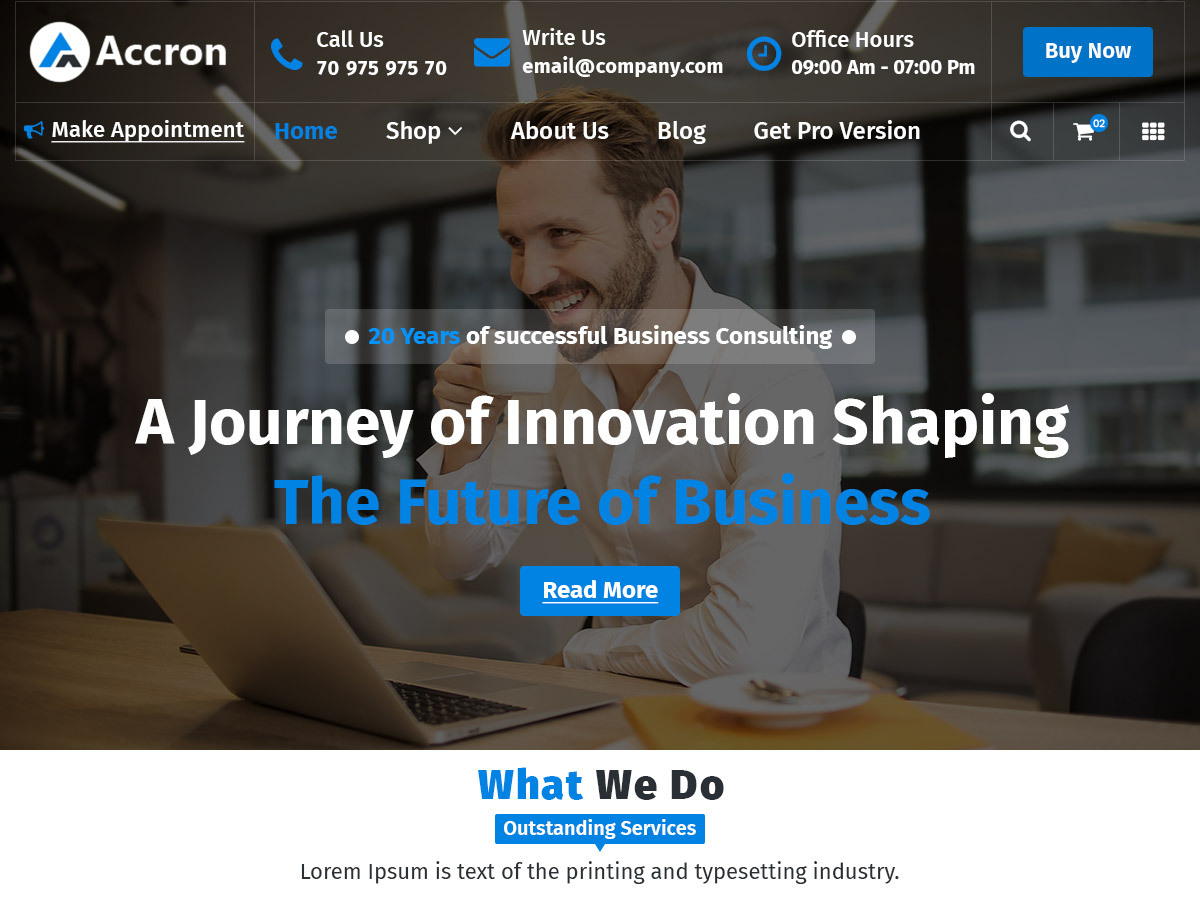 Accron WordPress 主题