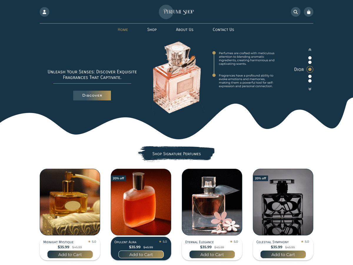 The Perfume Shop WordPress 主题
