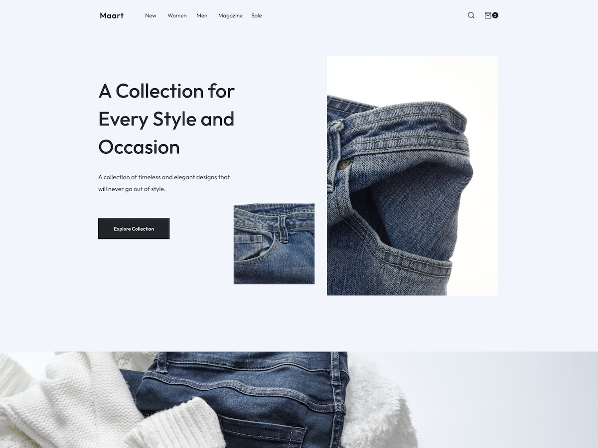Maart WordPress 主题