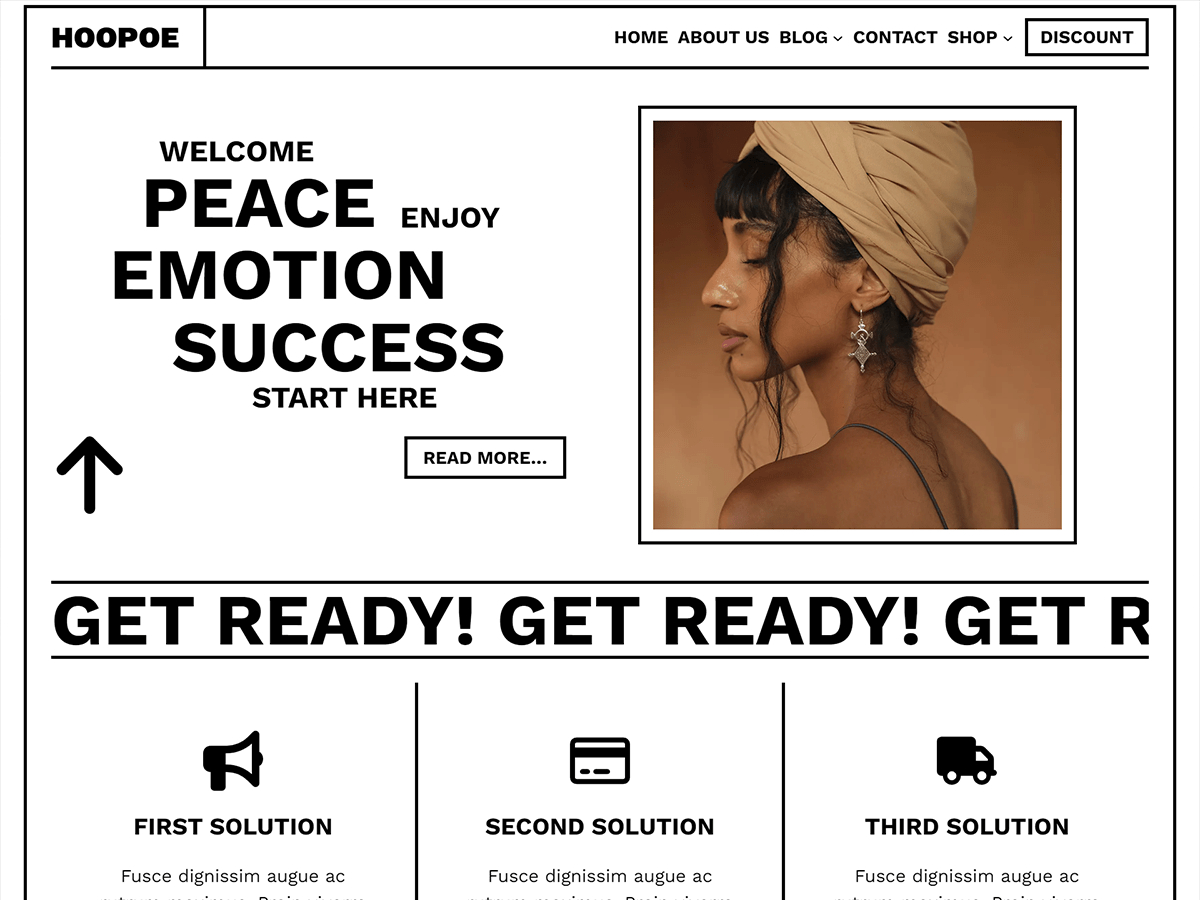 Hoopoe WordPress 主题