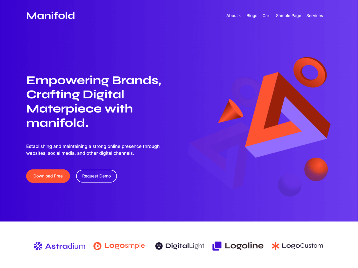 Manifold WordPress 主题