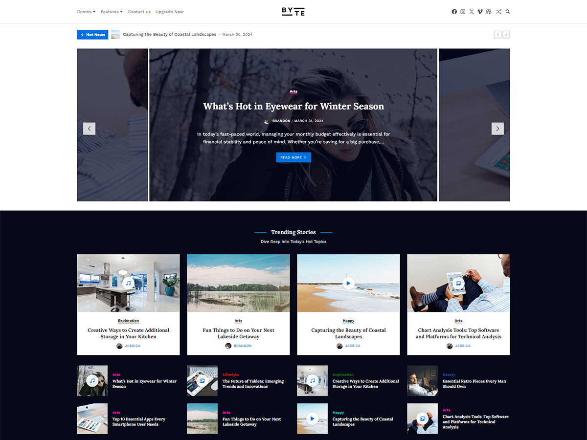 Blogbyte WordPress 主题