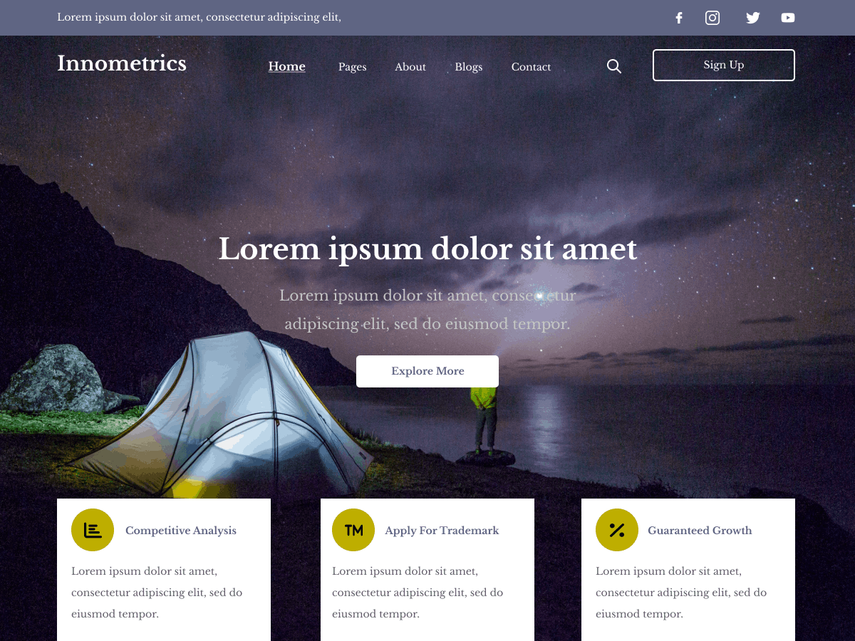 Innometrics Marketing WordPress 主题
