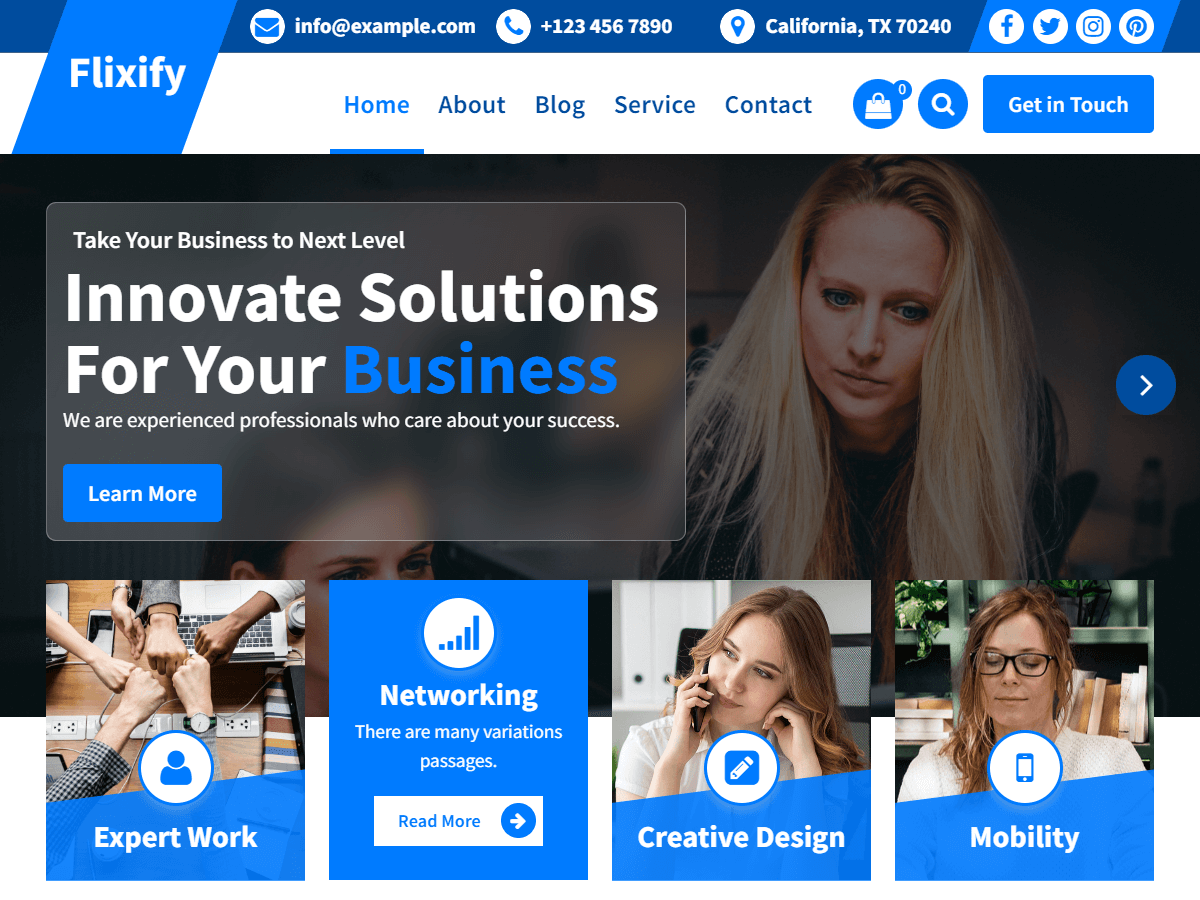 Flixify WordPress 主题
