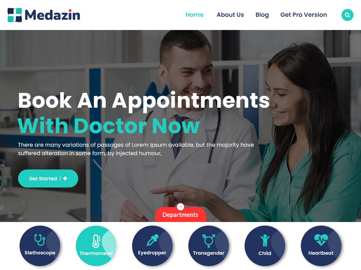Medazin WordPress 主题