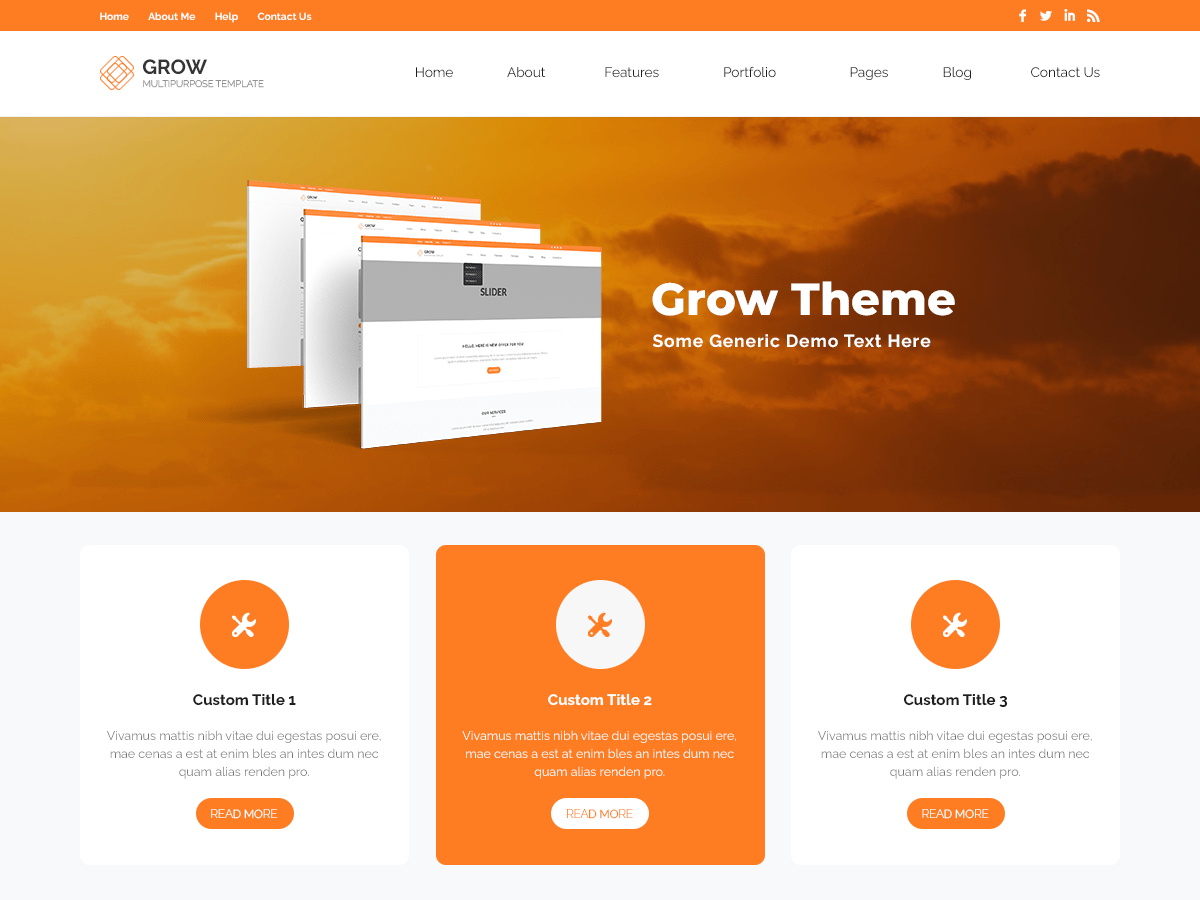 Grow iNews WordPress 主题