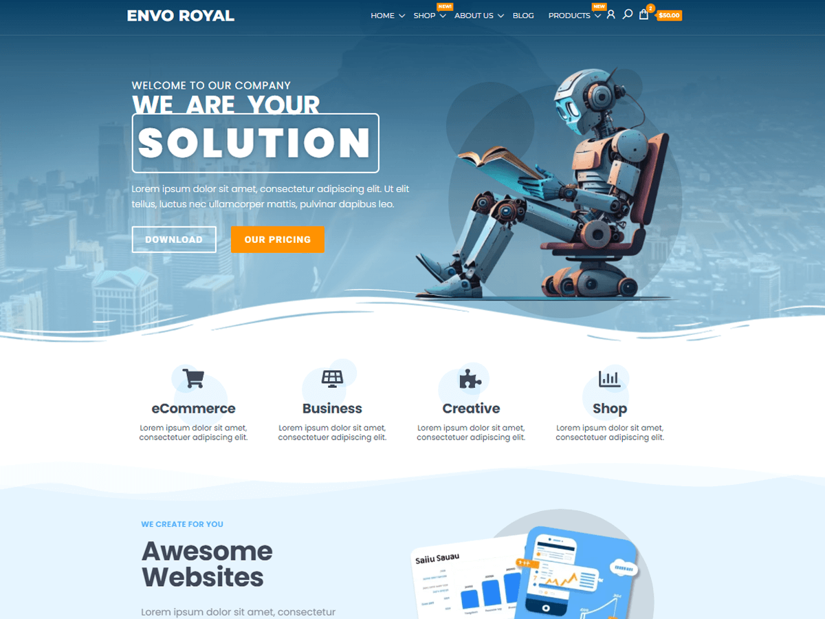 Envo Royal WordPress 主题